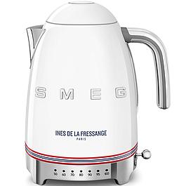 Bouilloire à température réglable - blanc - SMEG & INES DE LA FRESSANGE