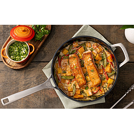 Sauteuse antiadhérent - céramique - 26 cm - LE CREUSET